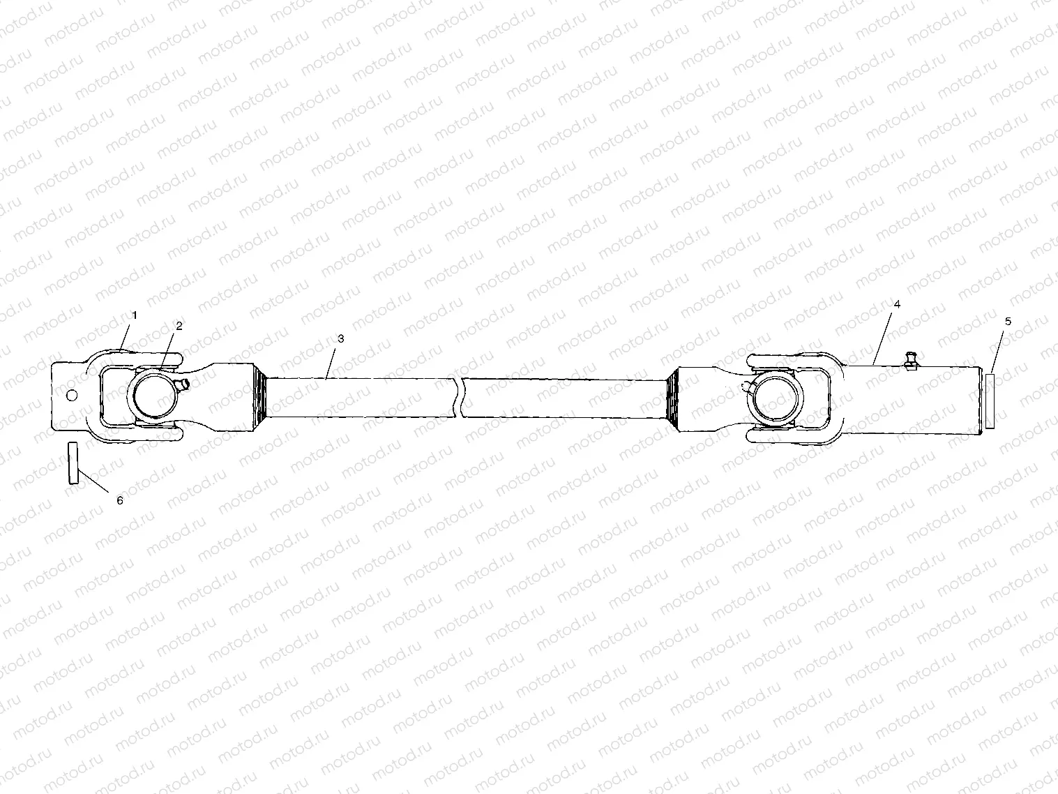 PROP SHAFT - A00CD32AA (4949404940B005) | PROP SHAFT - A00CD32AA (4949404940B005)