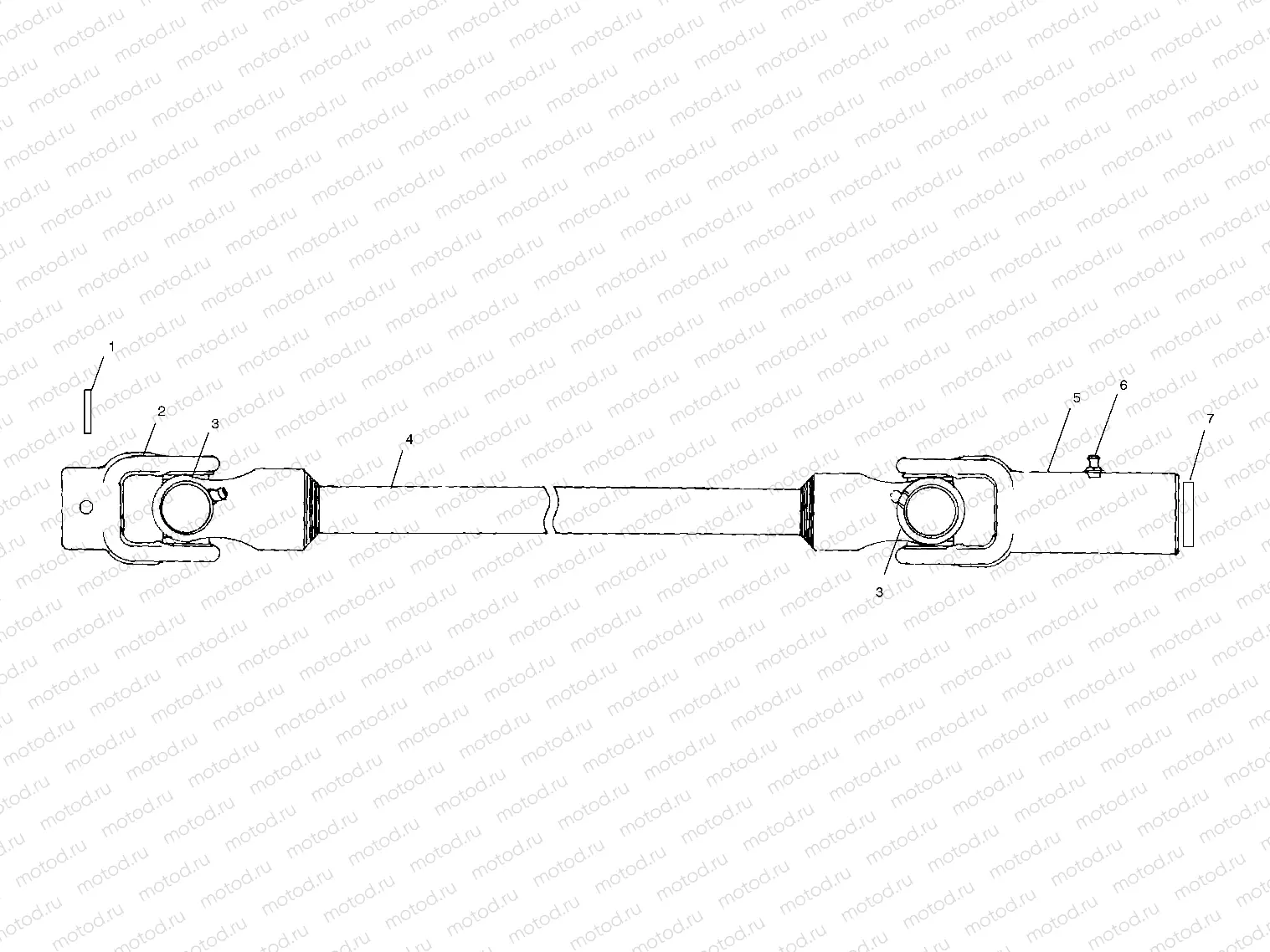 PROP SHAFT - A00CH33AC (4959905990B006) | PROP SHAFT - A00CH33AC (4959905990B006)