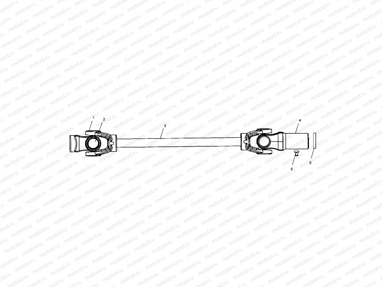 PROP SHAFT - A01CD32FB (4964026402B004) | PROP SHAFT - A01CD32FB (4964026402B004)