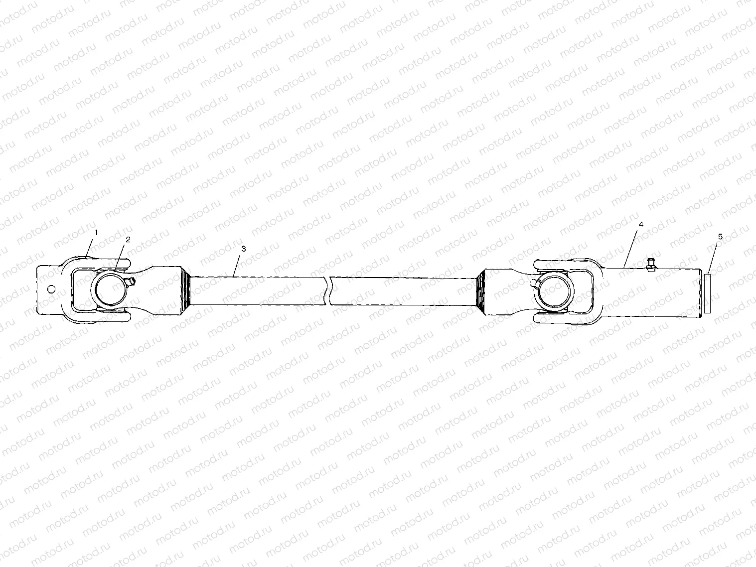 PROP SHAFT - A01CH50AD (4960026002B004) | PROP SHAFT - A01CH50AD (4960026002B004)