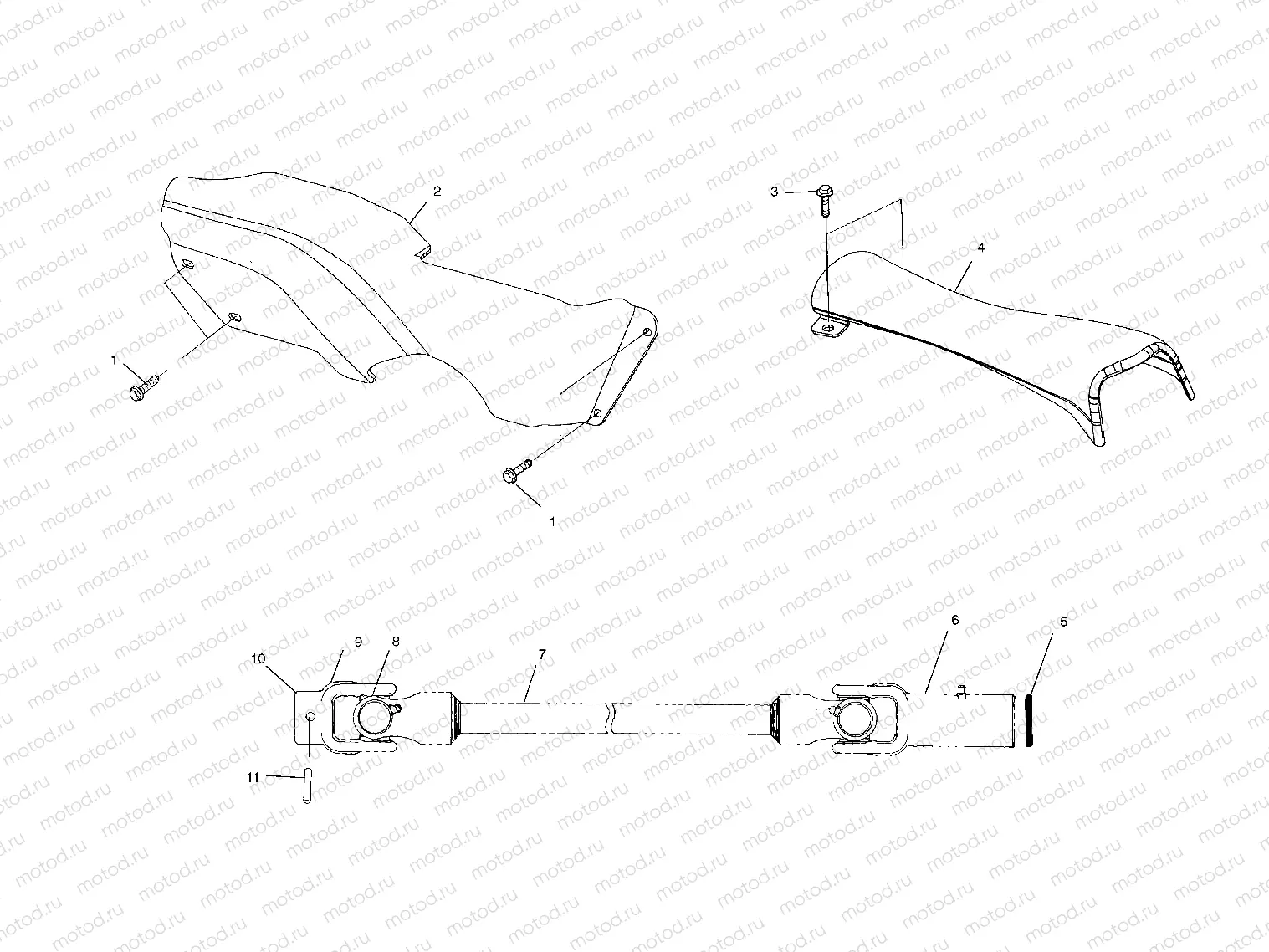 PROP SHAFT - A02BG38CA (4974677467B05) | PROP SHAFT - A02BG38CA (4974677467B05)