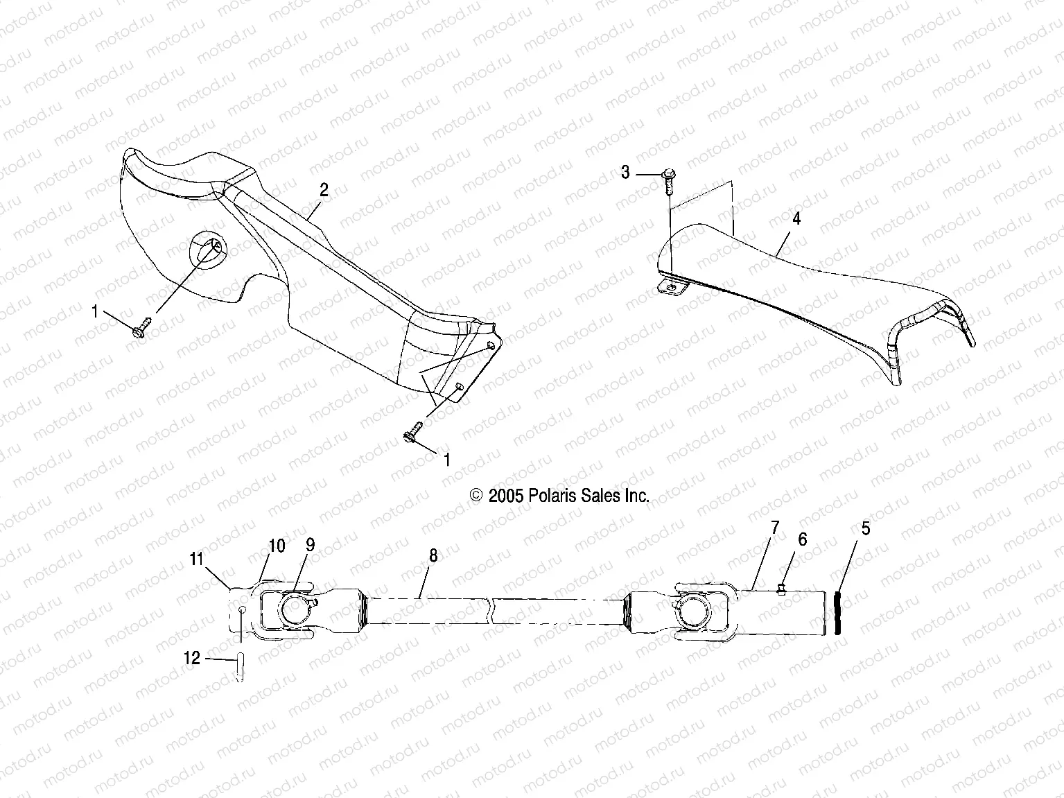 PROP SHAFT - A06BG50AA/FA (4999201549920154A14) | PROP SHAFT - A06BG50AA/FA (4999201549920154A14)