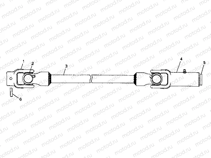 PROP SHAFT - A99CD50AA (4949254925B004) | PROP SHAFT - A99CD50AA (4949254925B004)