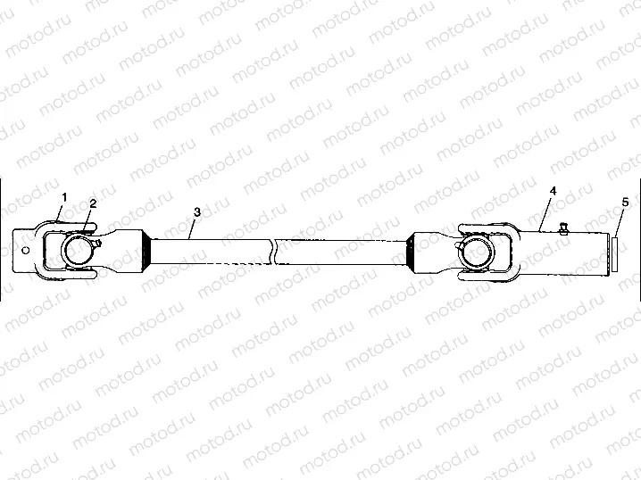 PROP SHAFT - A99CH50AC (4952455245b006) | PROP SHAFT - A99CH50AC (4952455245b006)