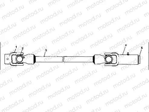 PROP SHAFT - S98CH50E(B) (4950135013b006) | PROP SHAFT - S98CH50E(B) (4950135013b006)