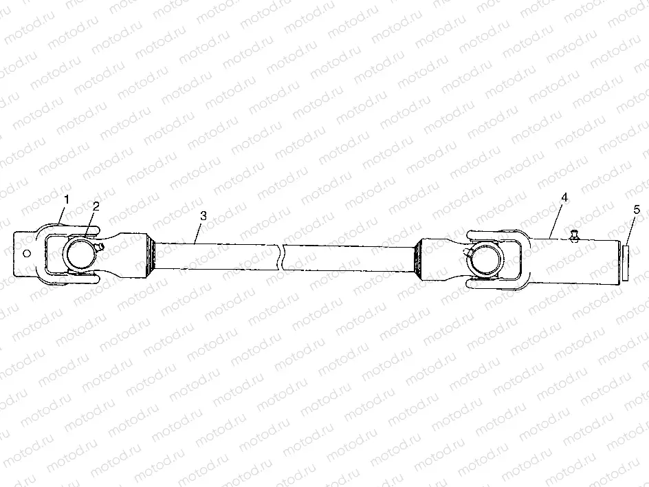 PROP SHAFT  SPORTSMAN 500 W97CH50A (4939993999B005) | PROP SHAFT  SPORTSMAN 500 W97CH50A (4939993999B005)
