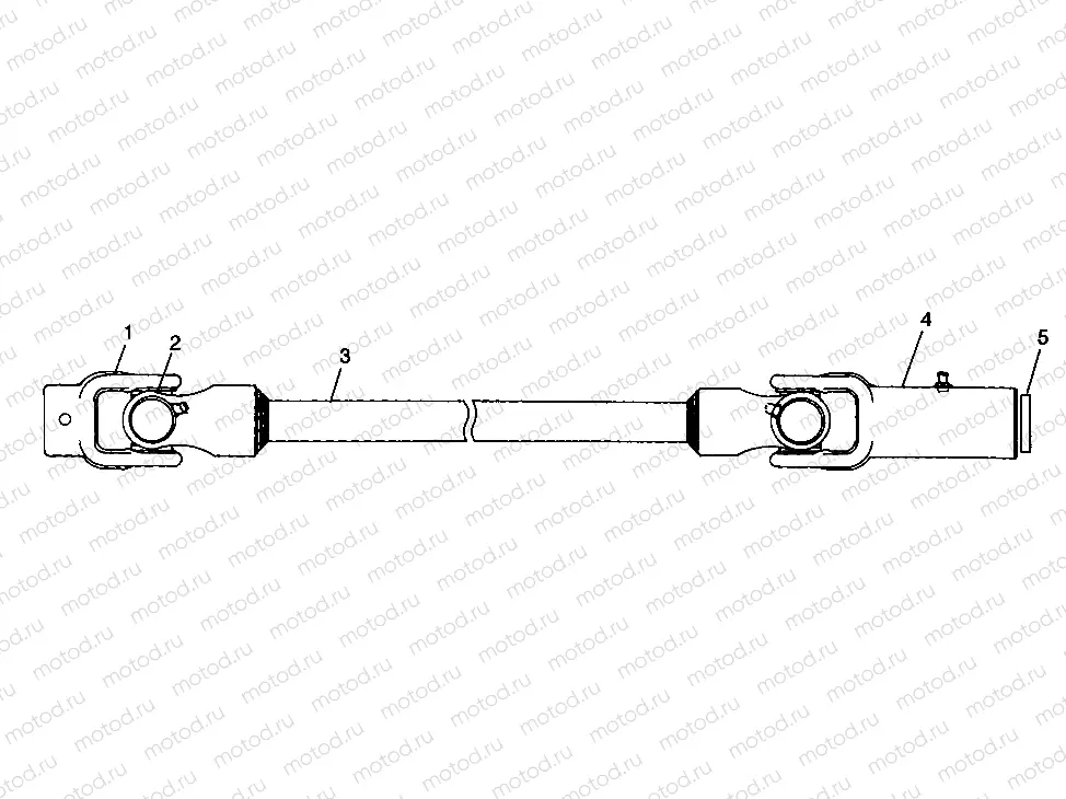 PROP SHAFT - W98CH50A (4945714571b006) | PROP SHAFT - W98CH50A (4945714571b006)