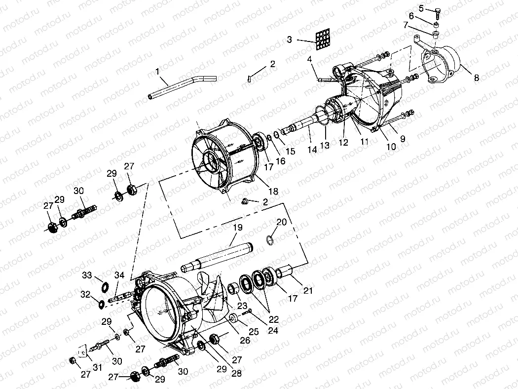 PROPULSION HURRICANE B964466 and Intl. HURRICANE I964466 (4935733573B003) | PROPULSION HURRICANE B964466 and Intl. HURRICANE I964466 (4935733573B003)