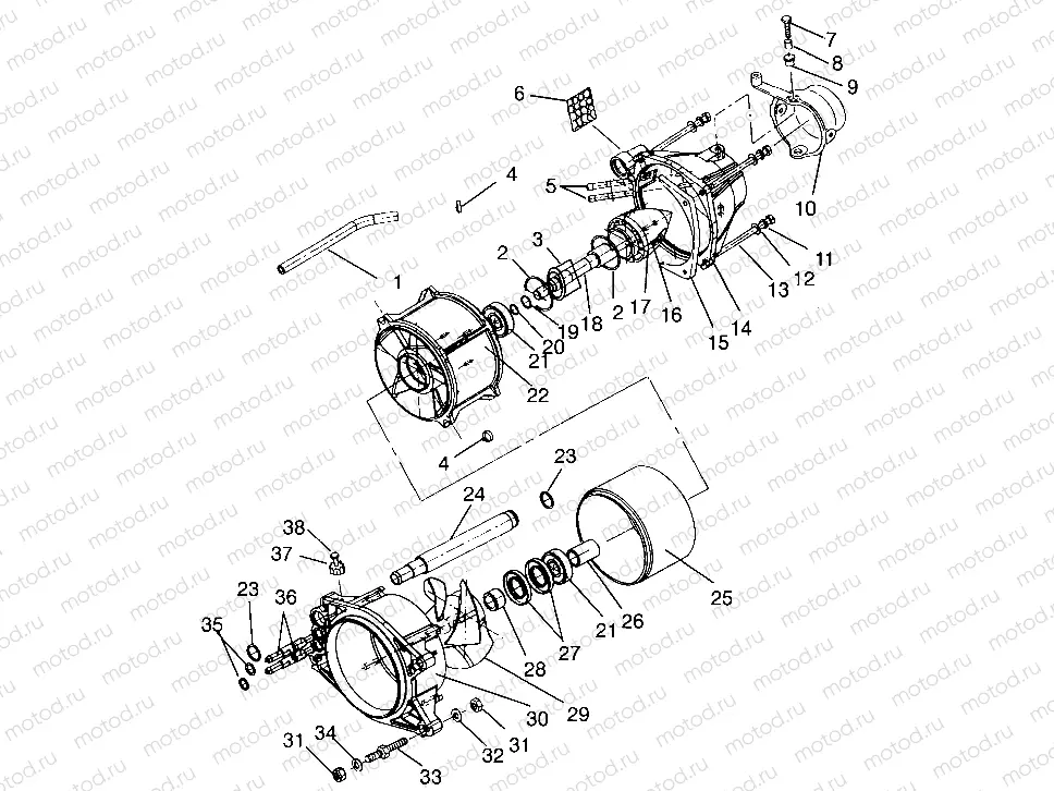 PROPULSION SLX 780 B954287 (4933953395B003) | PROPULSION SLX 780 B954287 (4933953395B003)