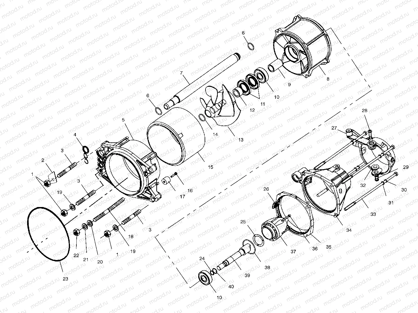 PROPULSION - W025101C/W025101D/W025101I (4971387138B02) | PROPULSION - W025101C/W025101D/W025101I (4971387138B02)