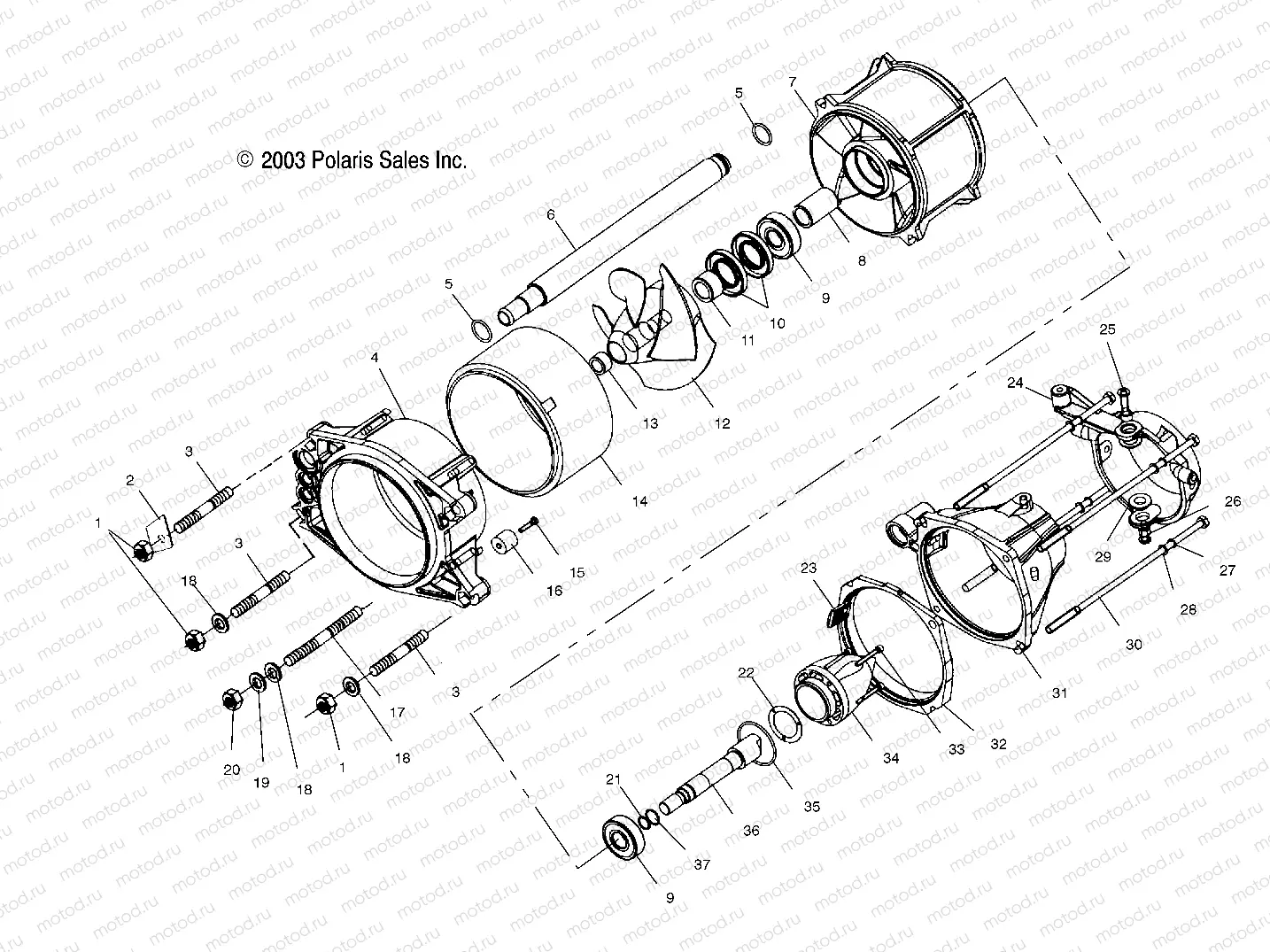 PROPULSION - W035197DA/W035197IA (4980998099B02) | PROPULSION - W035197DA/W035197IA (4980998099B02)