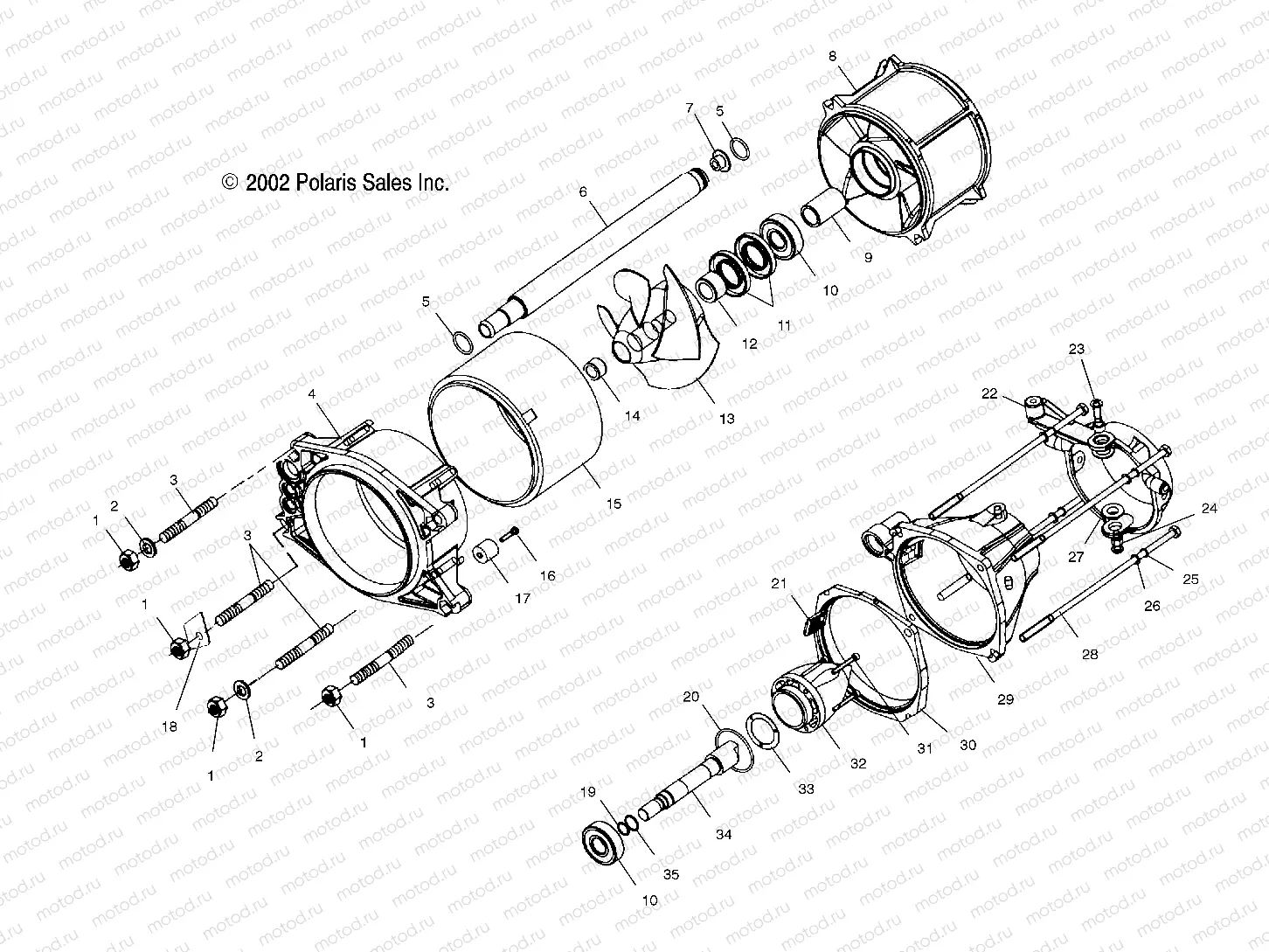PROPULSION - W035303CA/CB/IA/IB (4981068106B02) | PROPULSION - W035303CA/CB/IA/IB (4981068106B02)