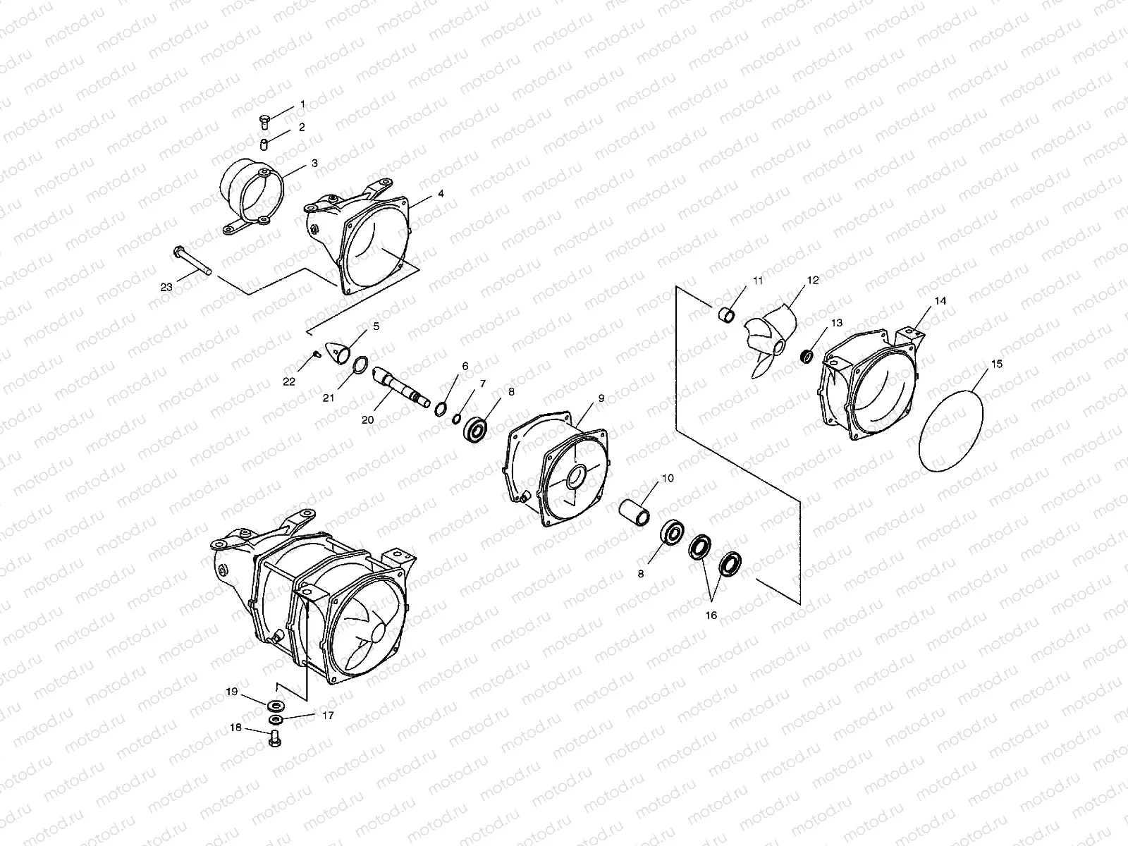 PROPULSION - W035402DA (4981108110A11) | PROPULSION - W035402DA (4981108110A11)