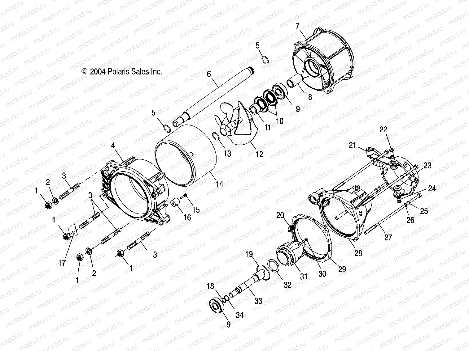 PROPULSION - W045304CA/IA/CB/IB/CC/IC (4990559055A14) | PROPULSION - W045304CA/IA/CB/IB/CC/IC (4990559055A14)