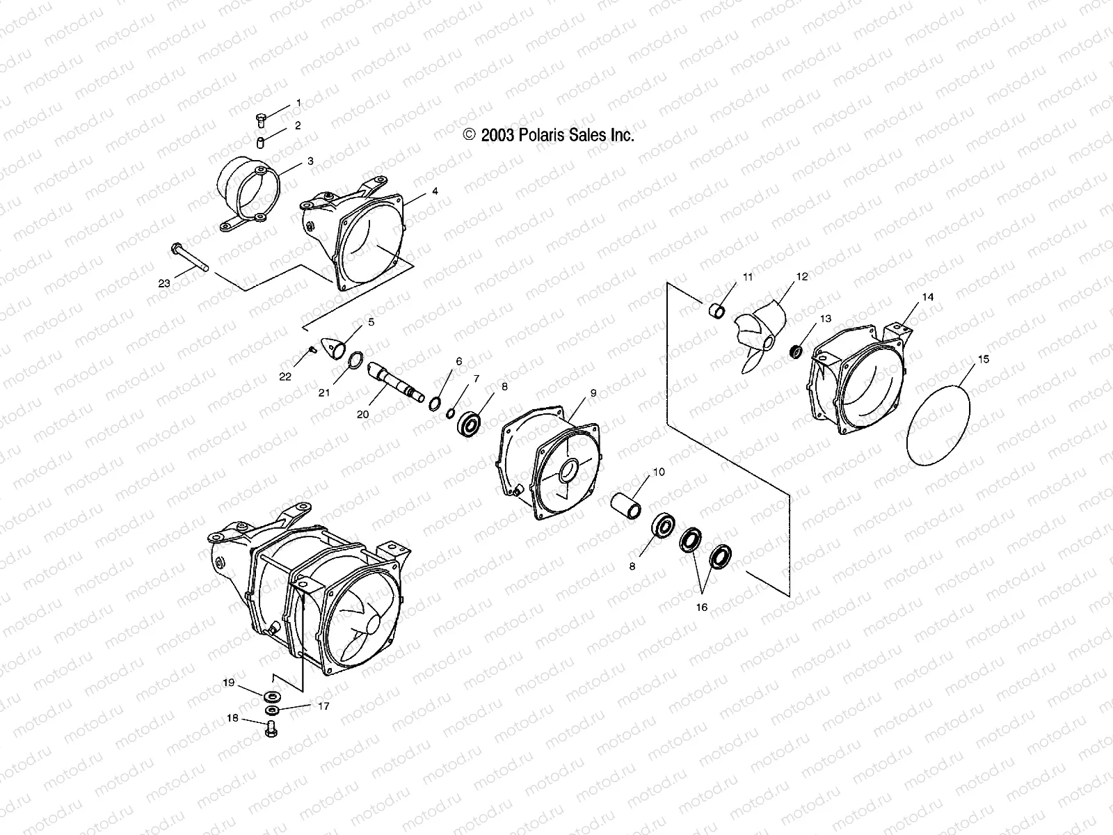PROPULSION - W045402DA (4990599059A11) | PROPULSION - W045402DA (4990599059A11)