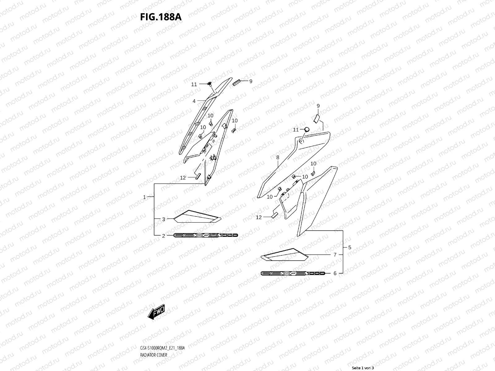 RADIATOR FRAME