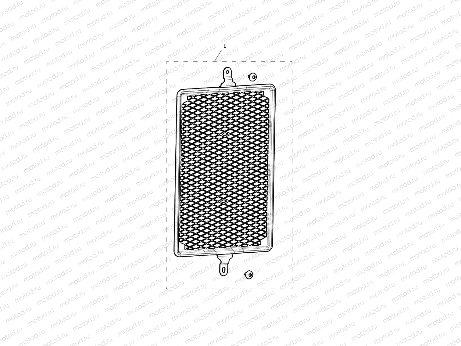 Radiator Guard Kit, Large