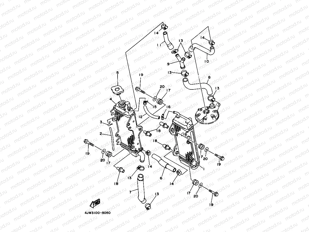 RADIATOR & HOSE