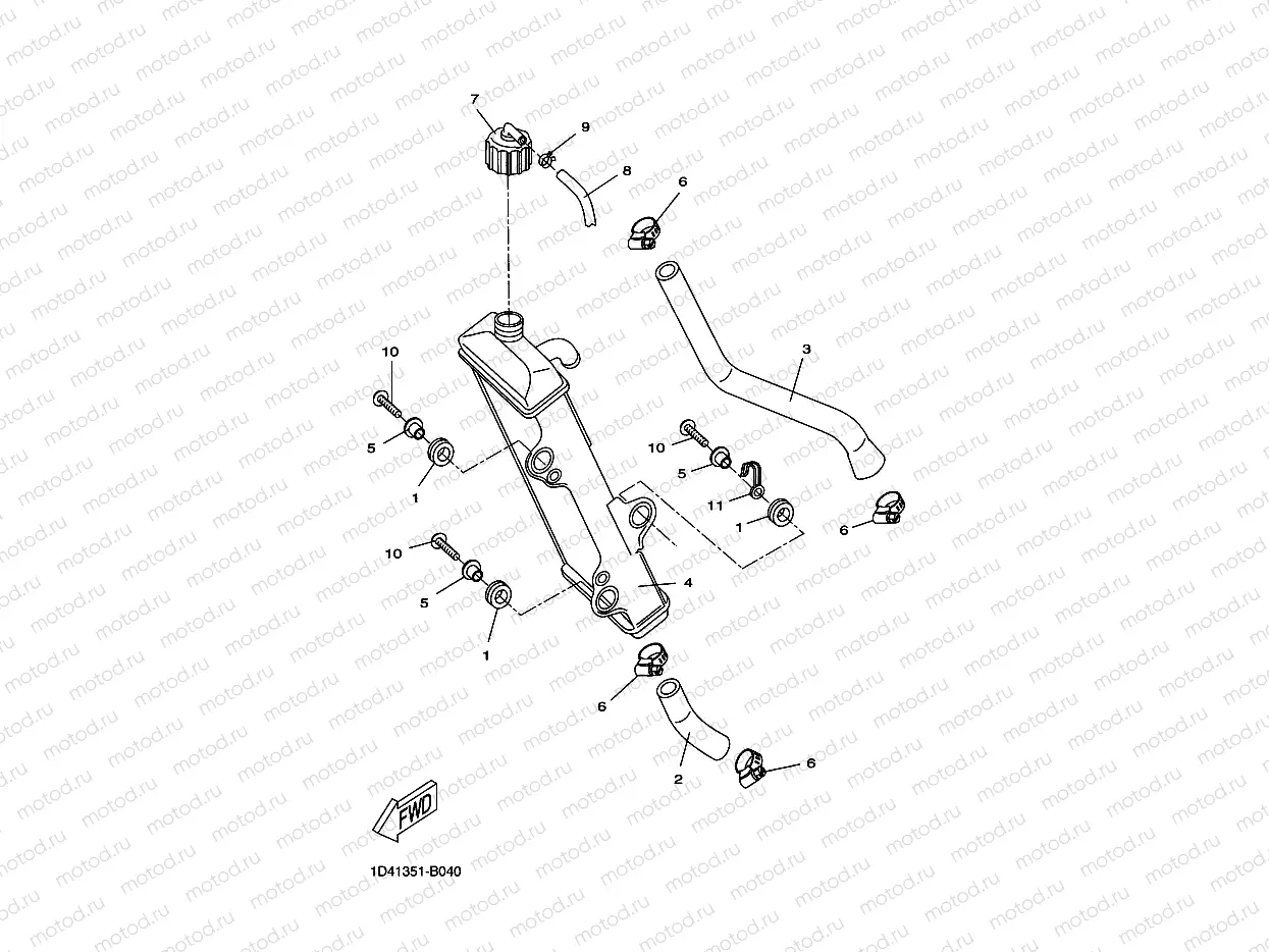 RADIATOR & HOSE