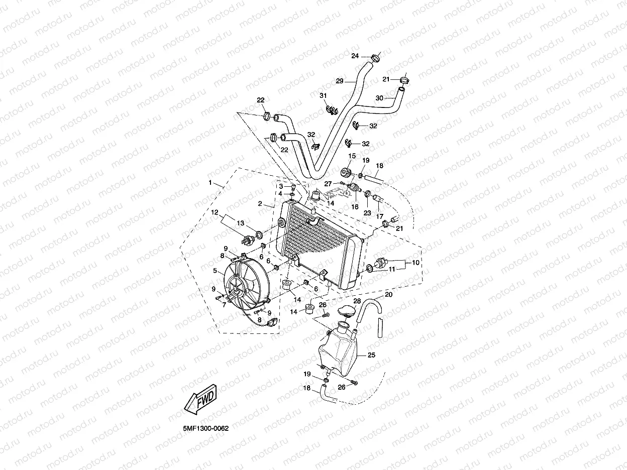 RADIATOR & HOSE