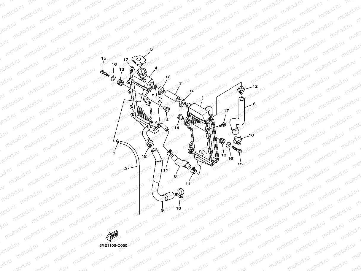 RADIATOR & HOSE