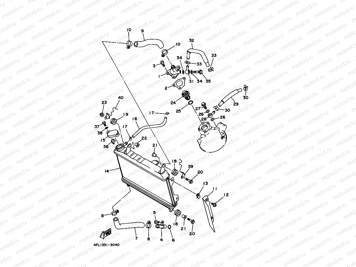 RADIATOR & HOSE