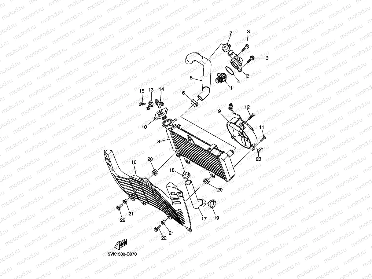 RADIATOR & HOSE