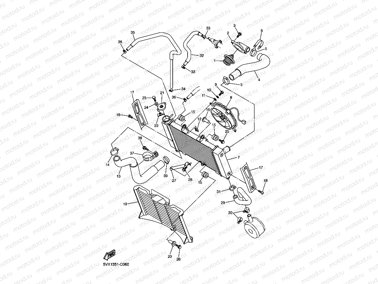 RADIATOR & HOSE