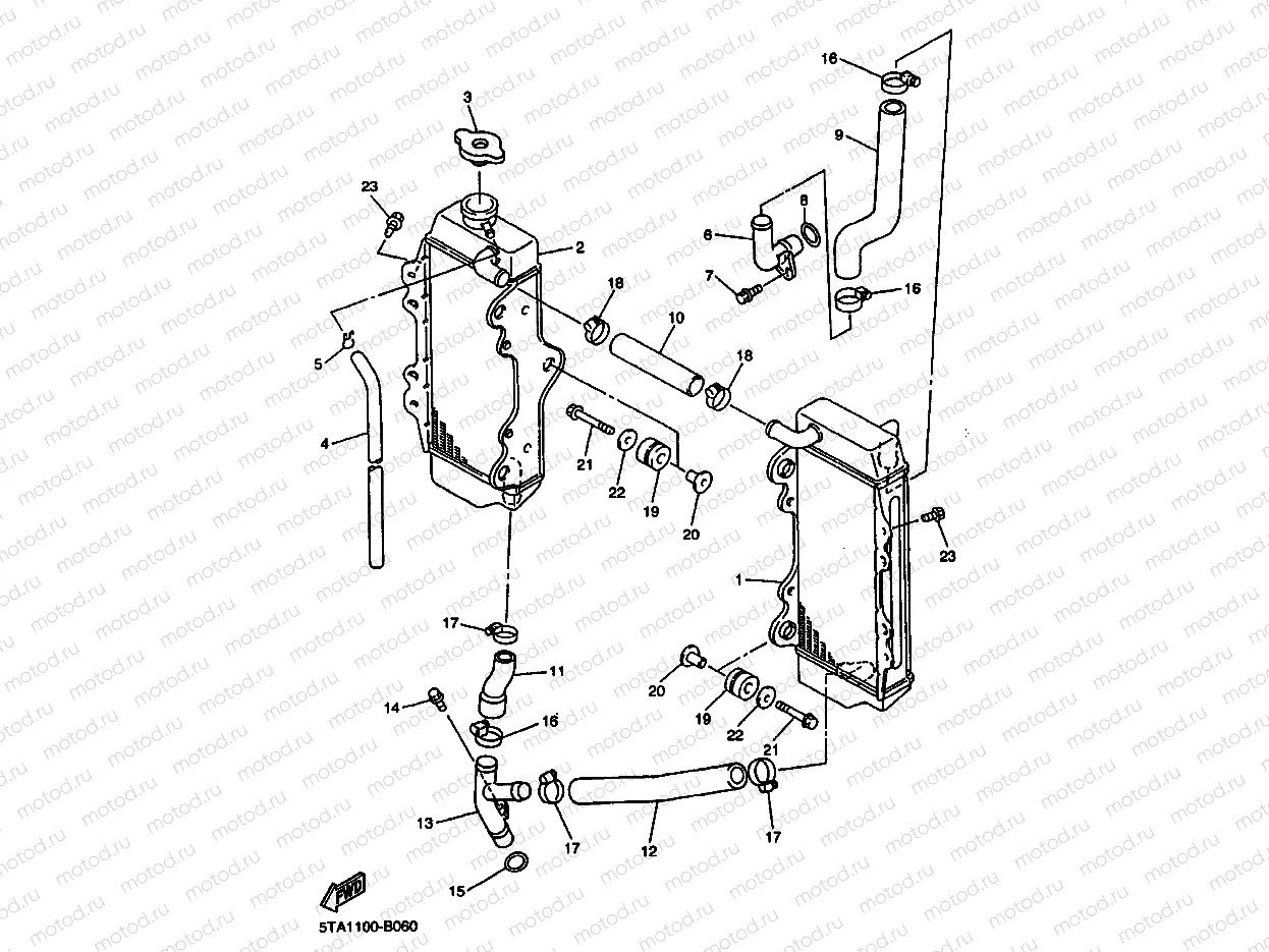 RADIATOR & HOSE