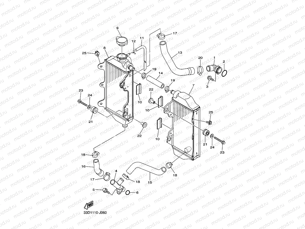 RADIATOR & HOSE