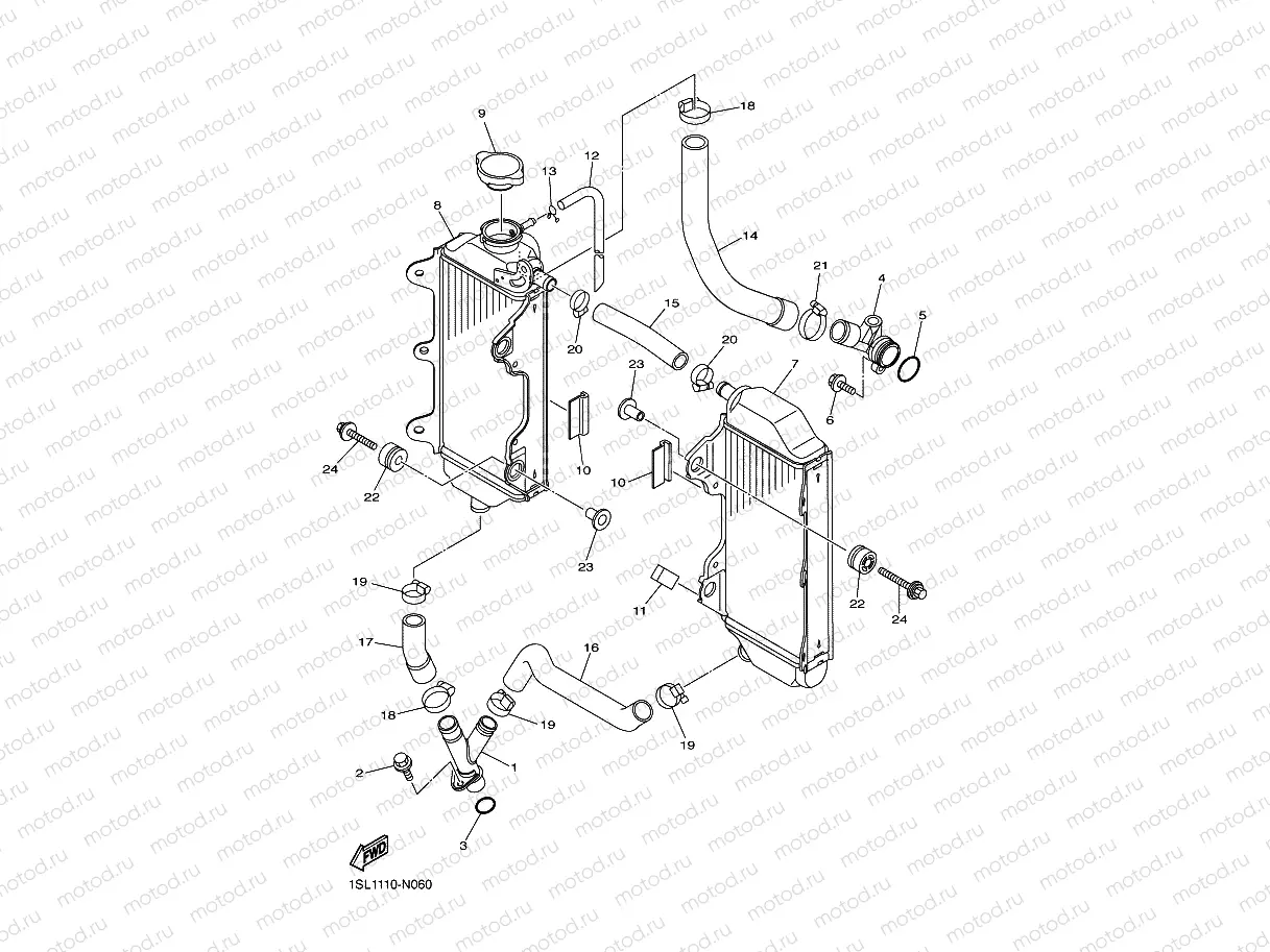 RADIATOR & HOSE