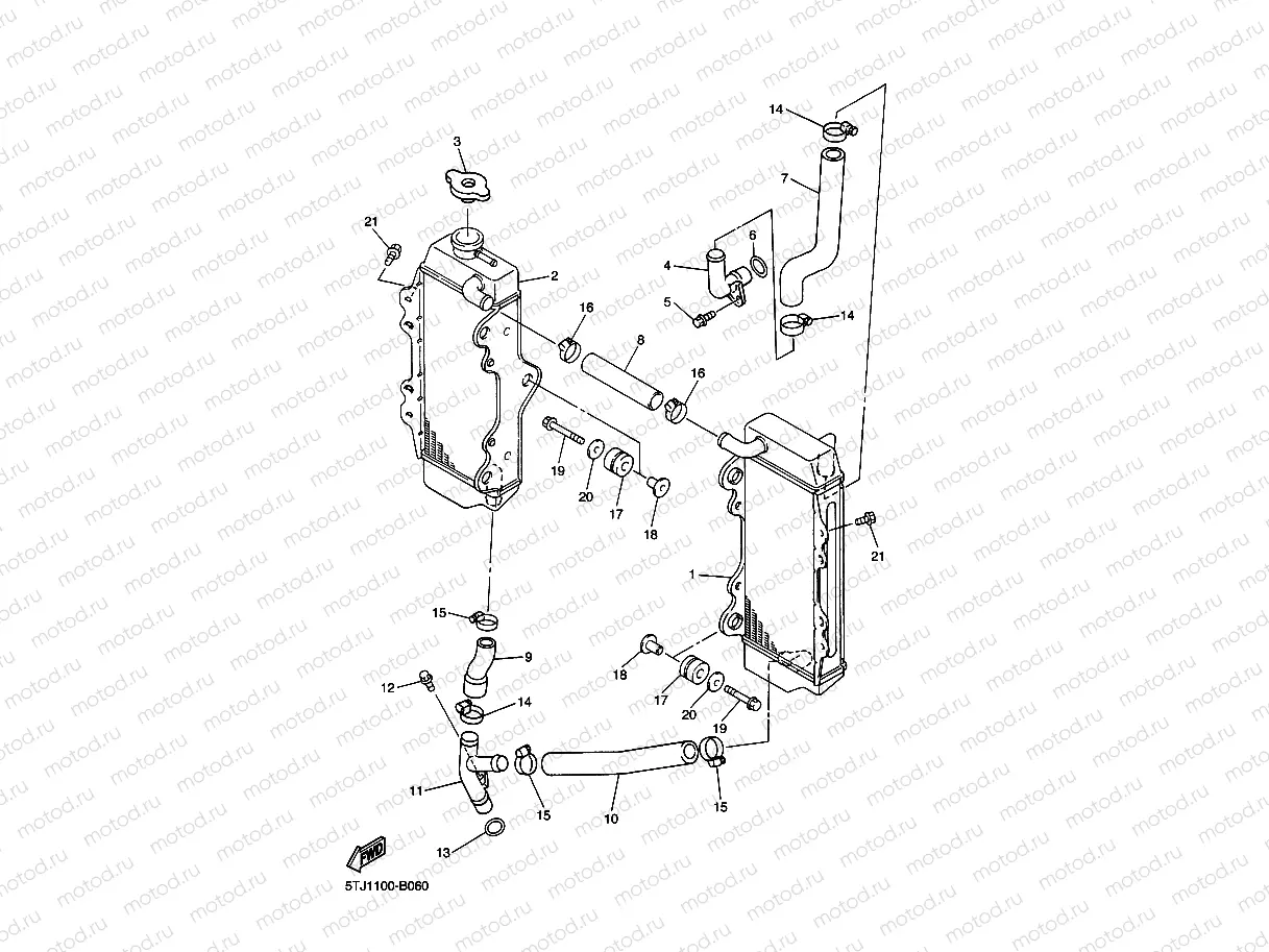 RADIATOR & HOSE