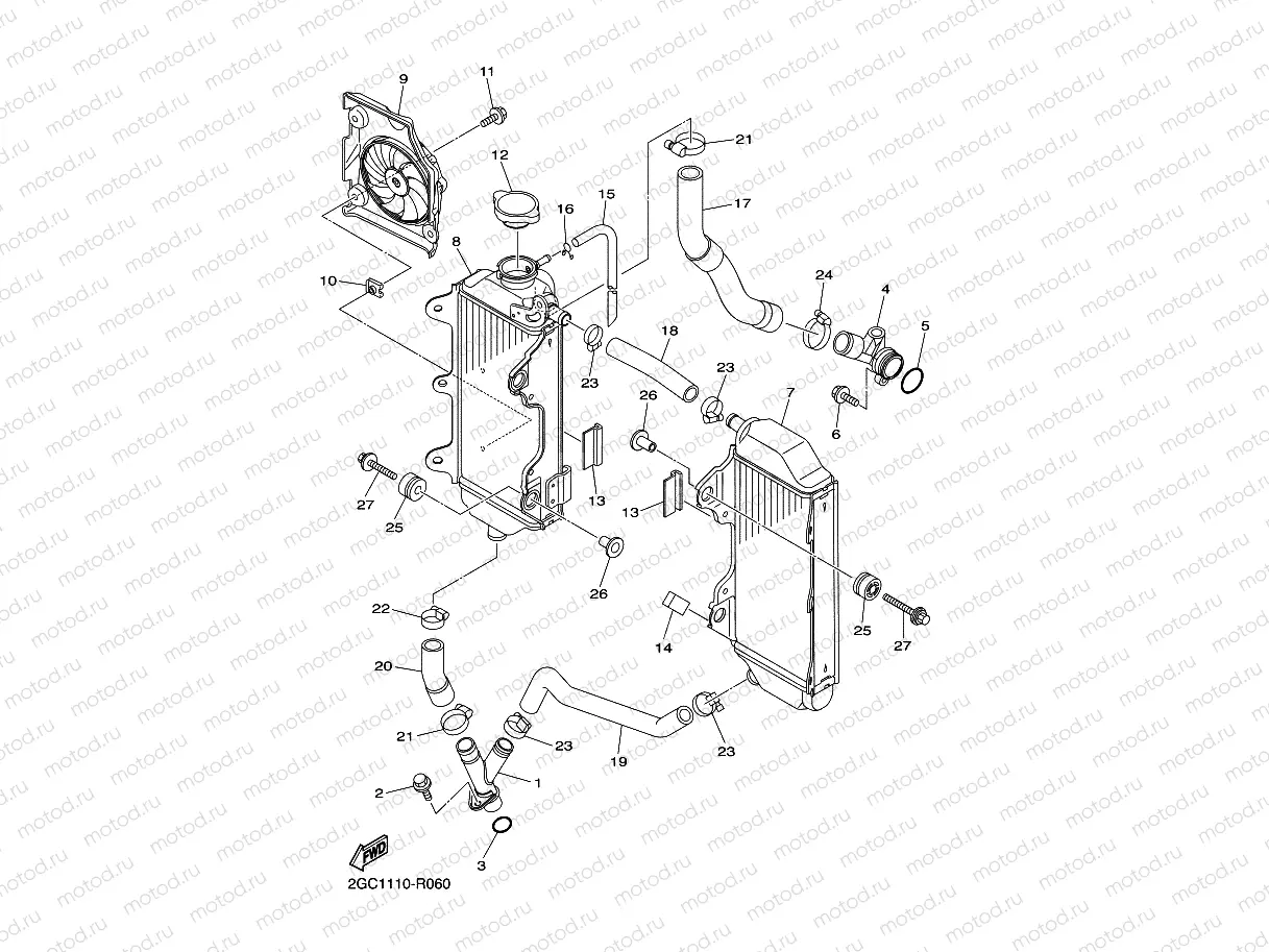RADIATOR & HOSE
