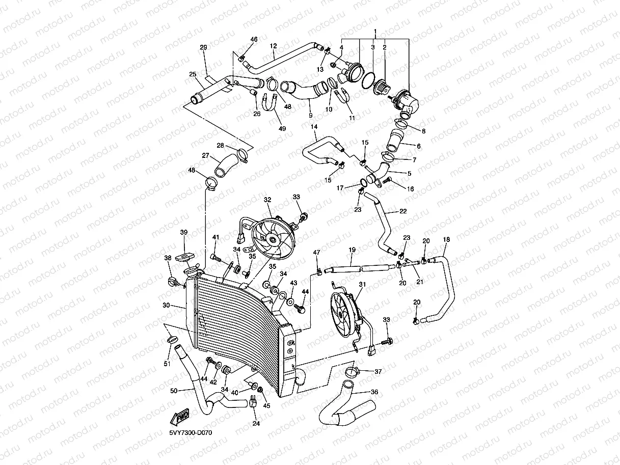 RADIATOR & HOSE