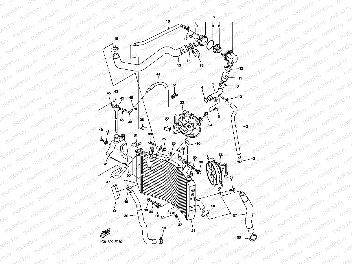 RADIATOR & HOSE