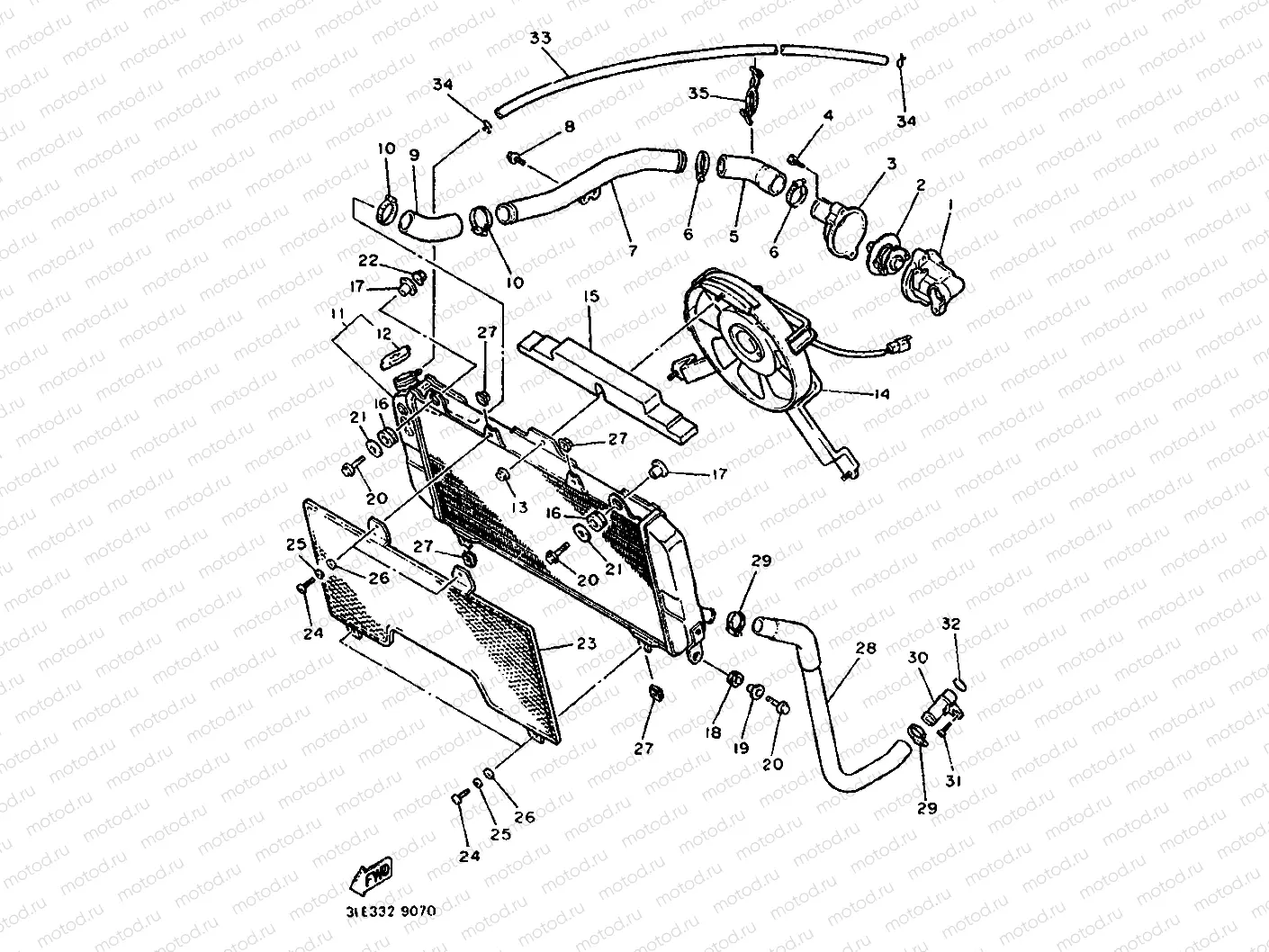 RADIATOR & HOSE