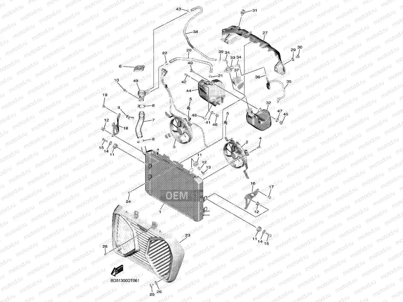 RADIATOR & HOSE