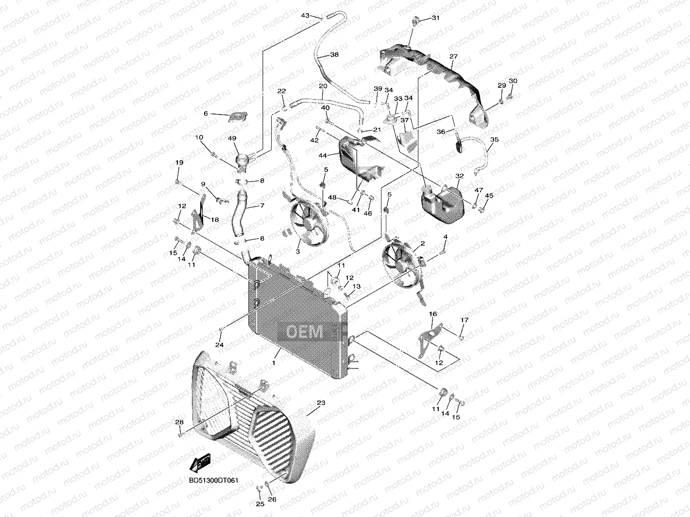RADIATOR & HOSE