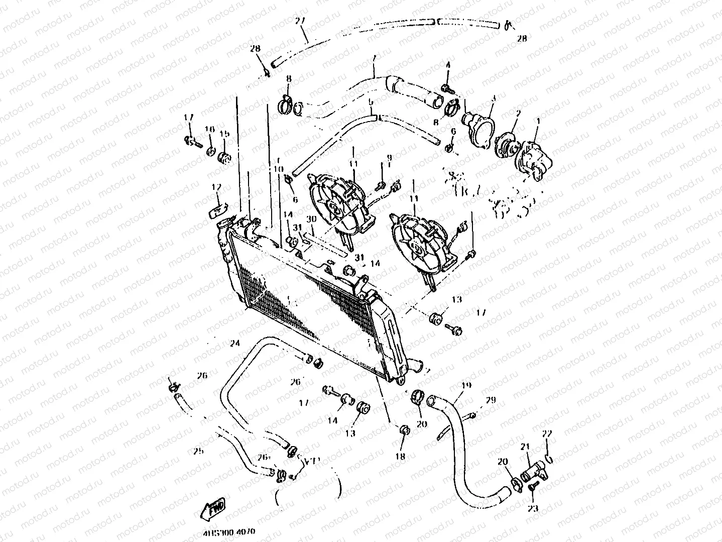 RADIATOR & HOSE