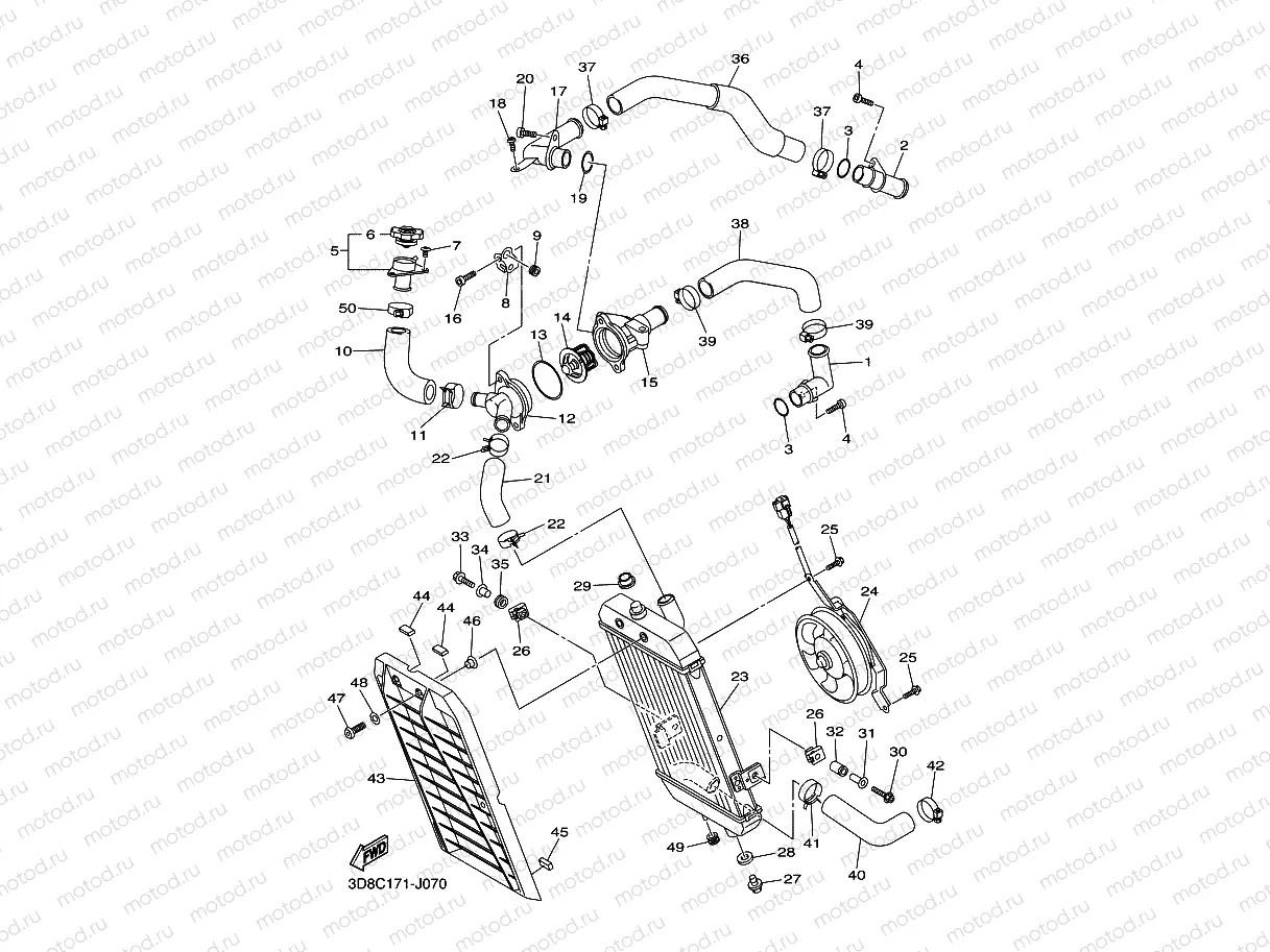 RADIATOR & HOSE