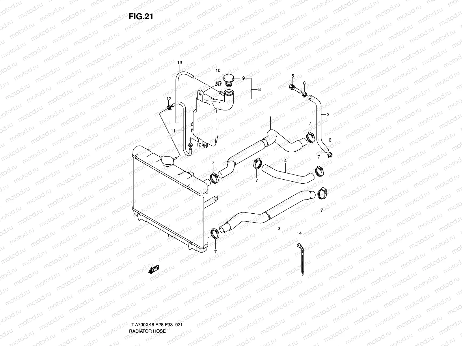 RADIATOR HOSE