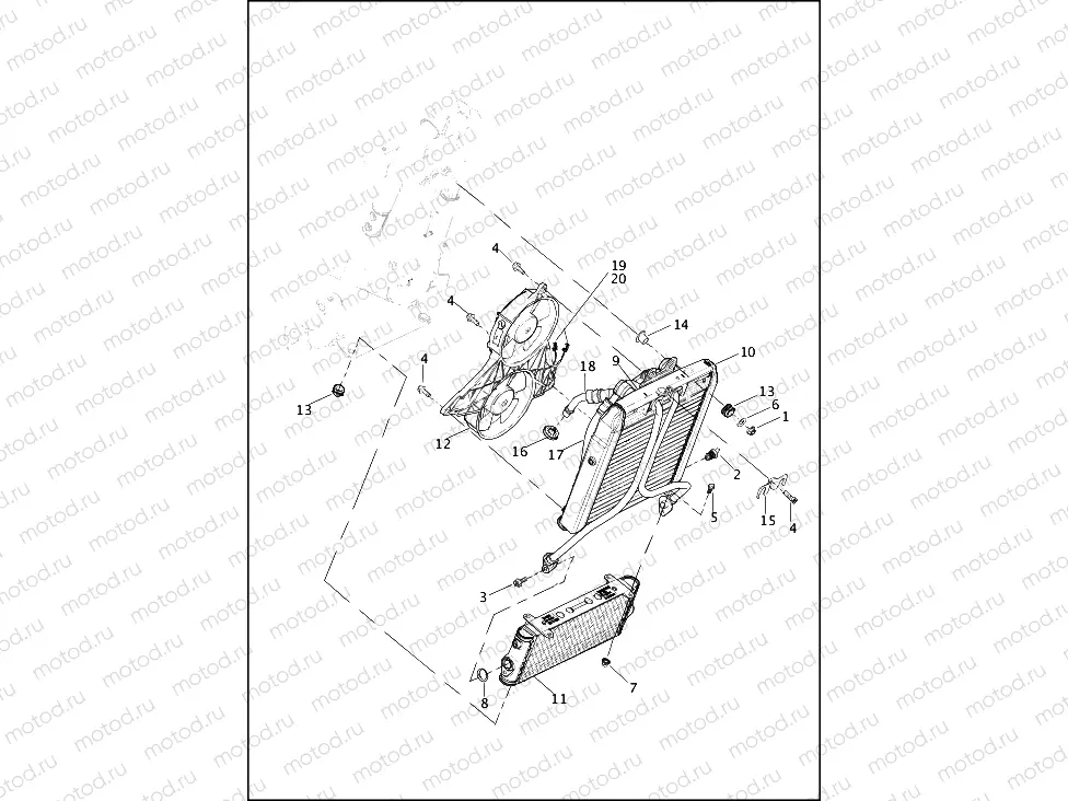 RADIATOR & OIL COOLER