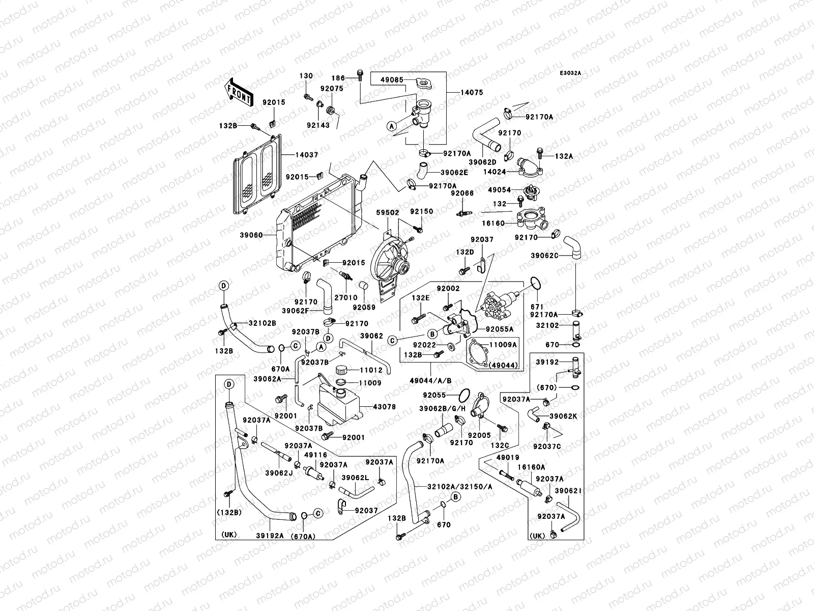 Radiator(EX250F-004011-)