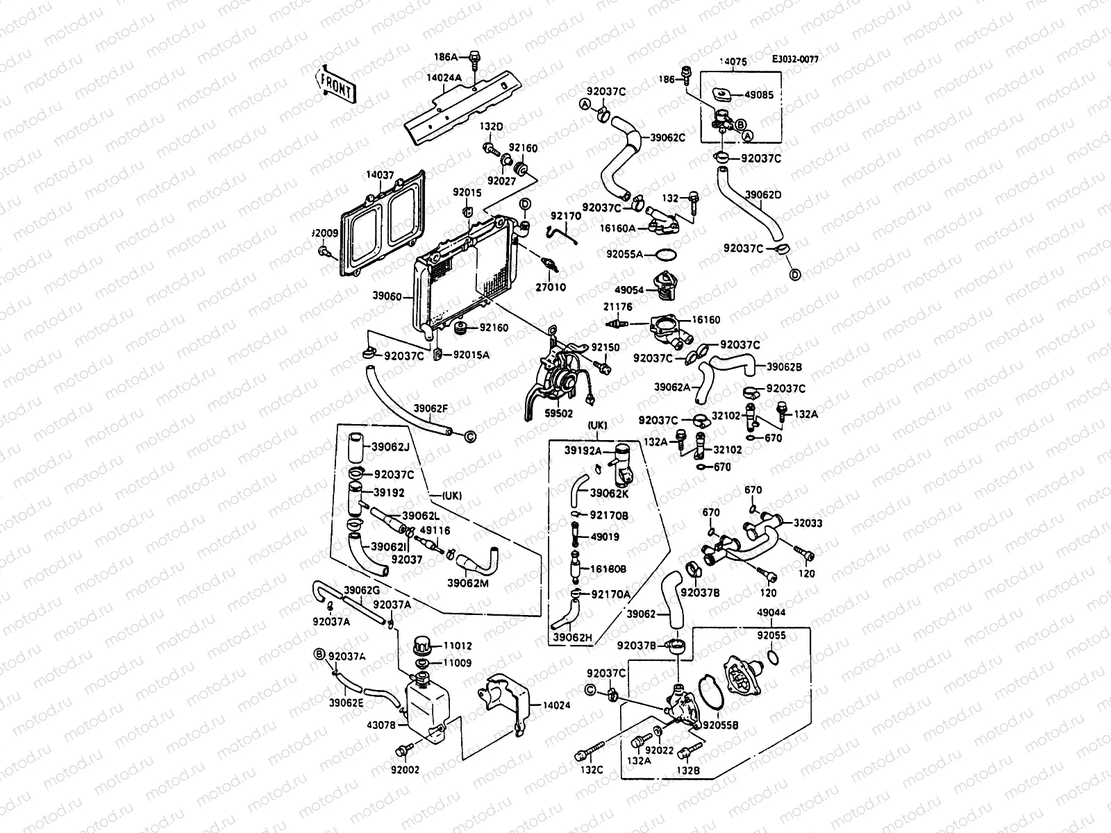 Radiator(ZX600C-000001-011126)