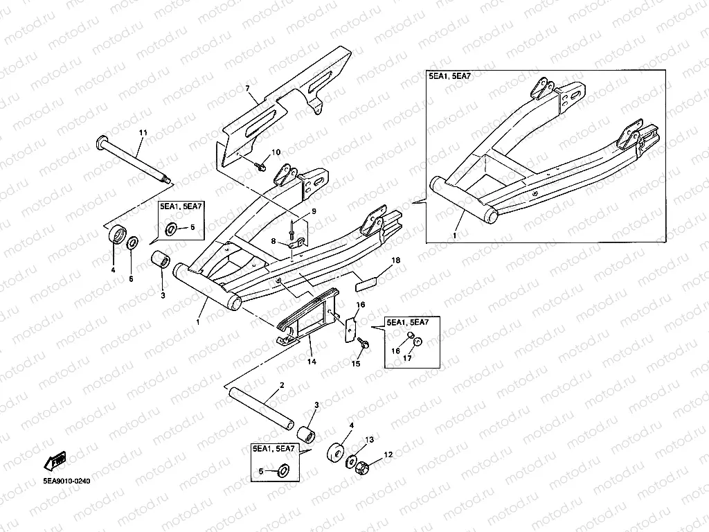 Rear am. Suspension