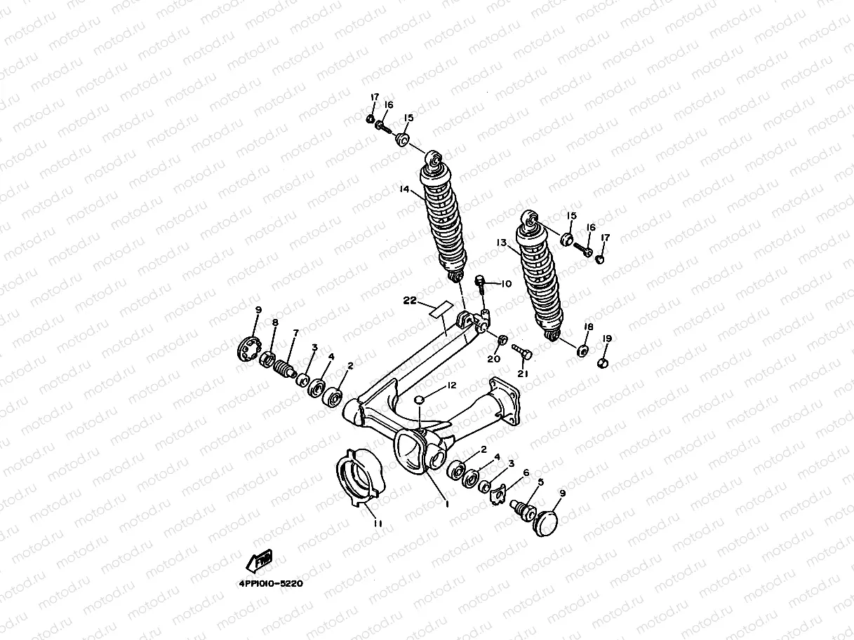 Rear am. Suspension