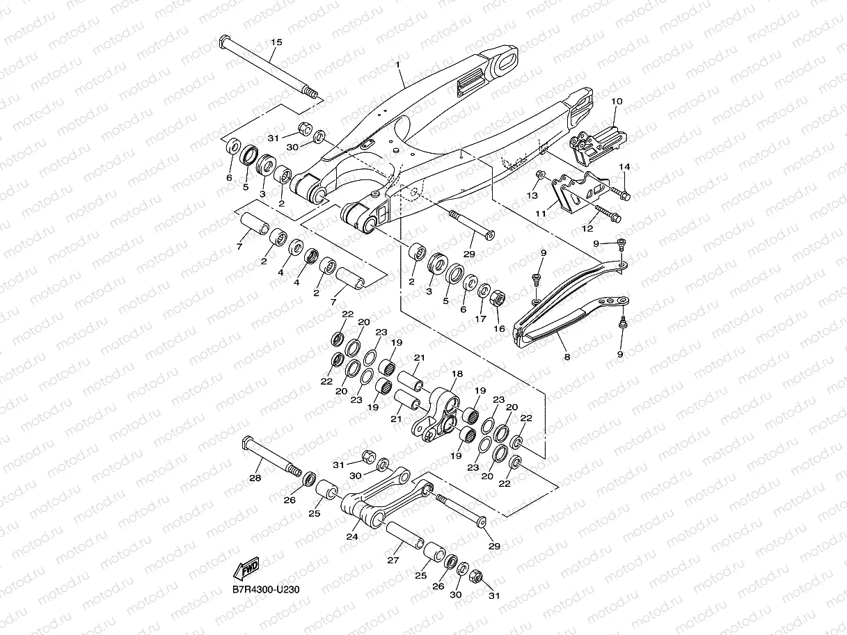 REAR ARM