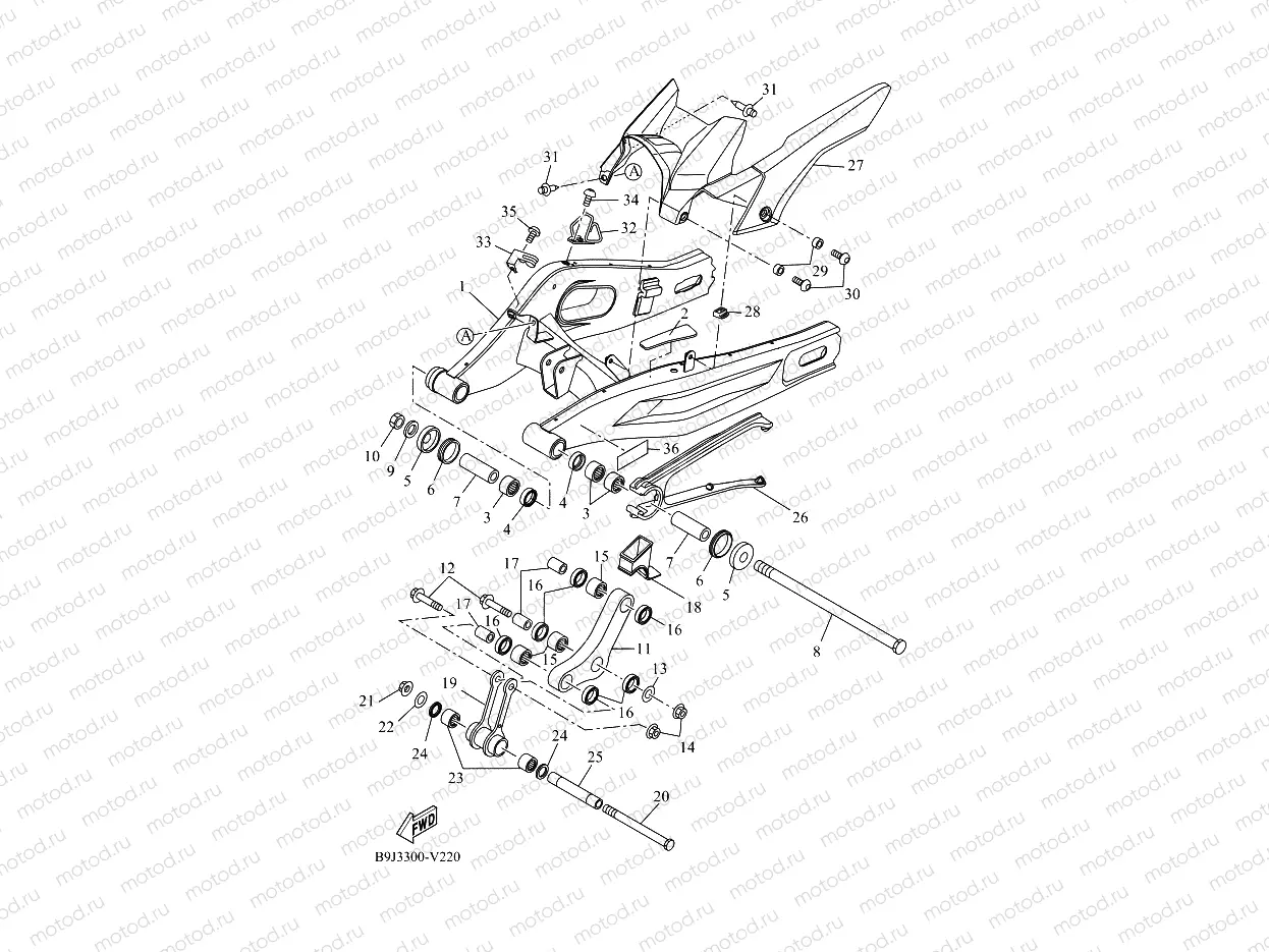 REAR ARM