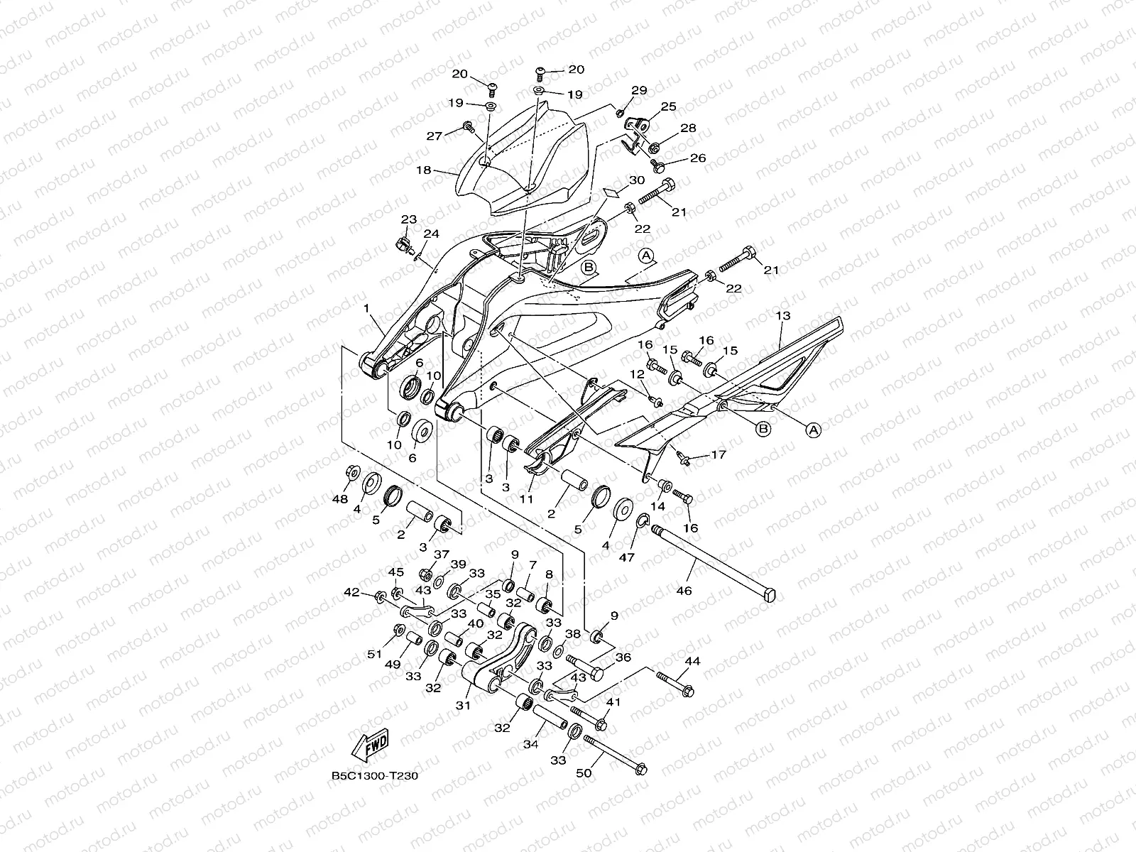 REAR ARM