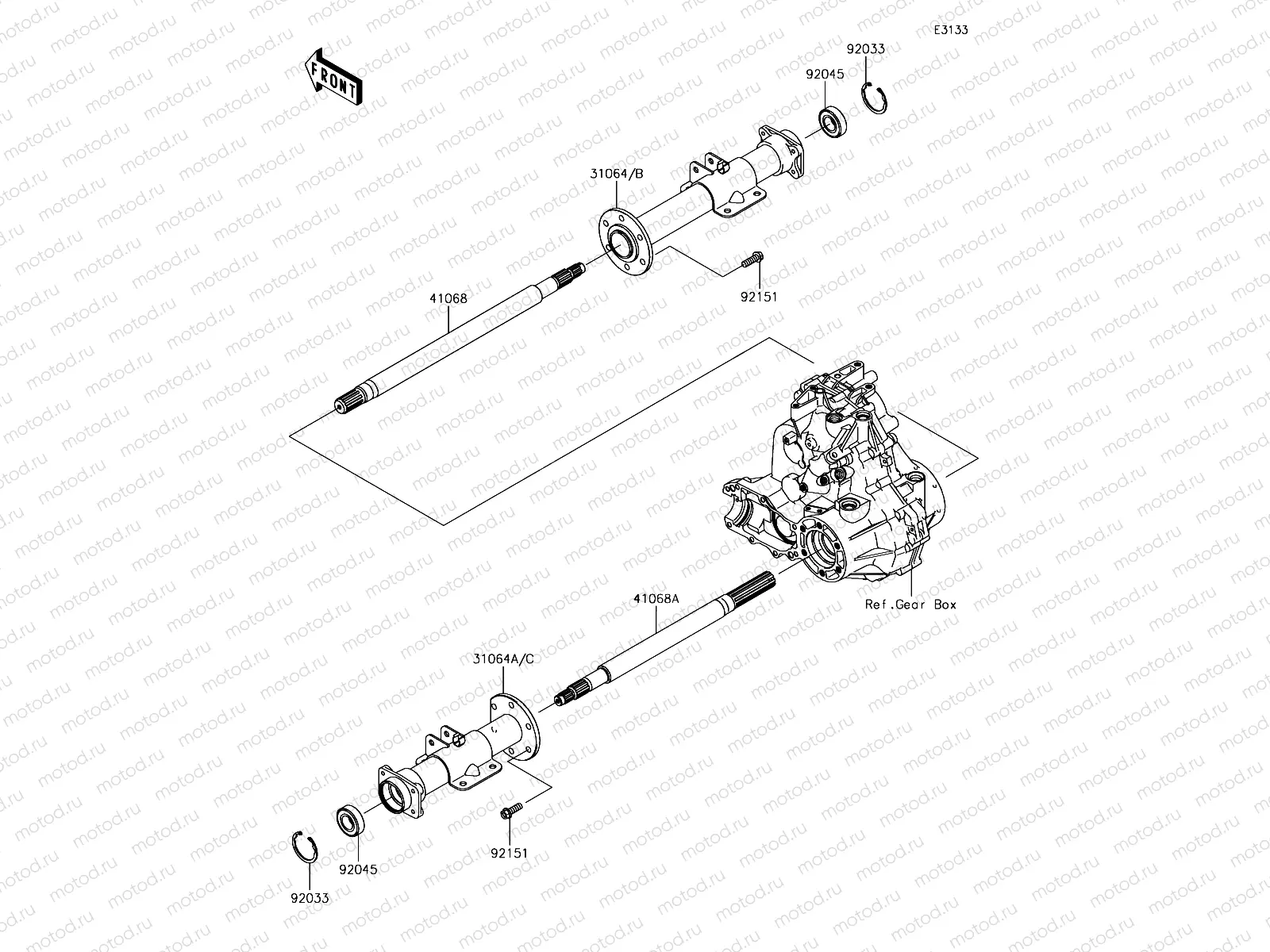 Rear Axle